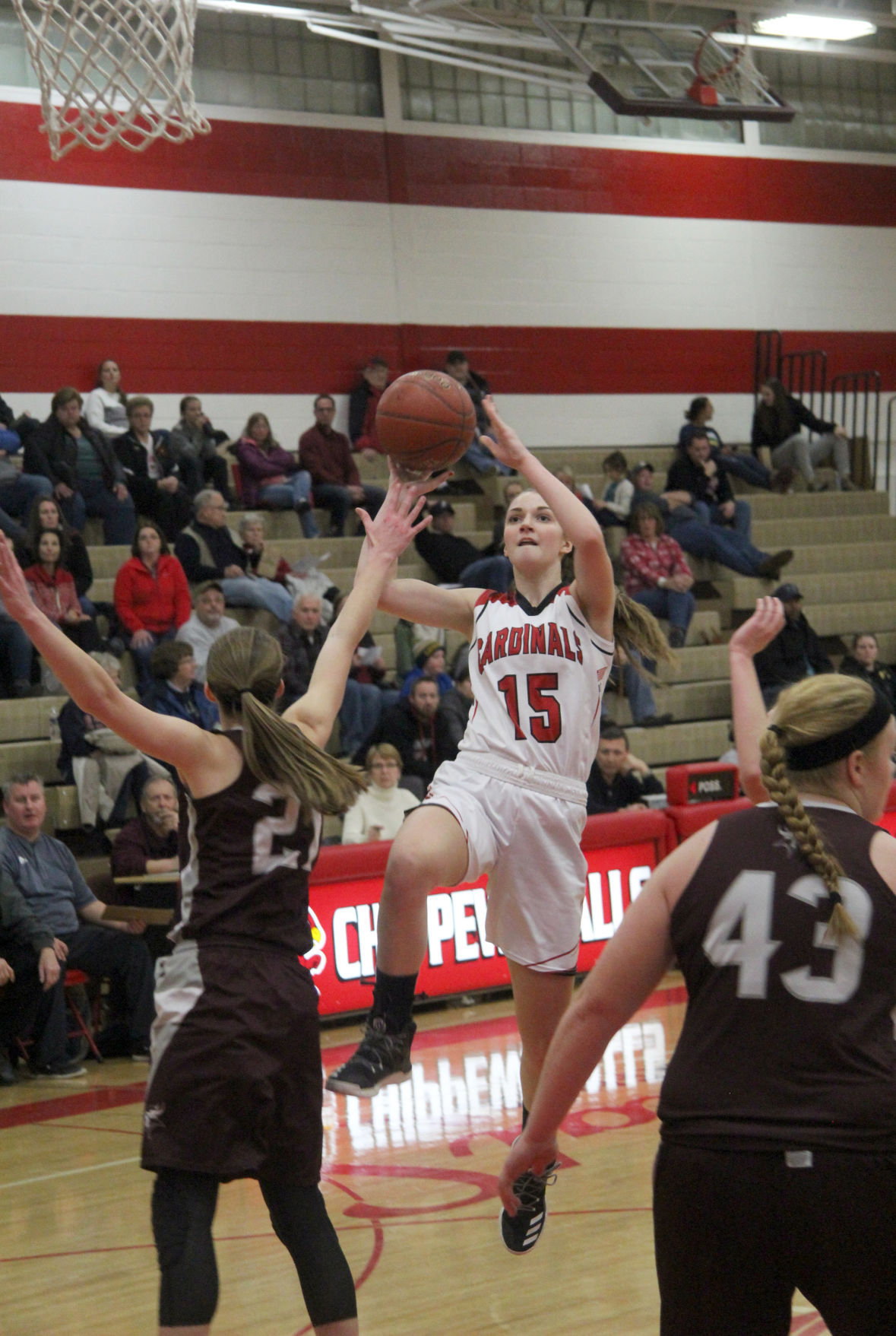 Holmen at Chi-Hi girls basketball 1-2-18